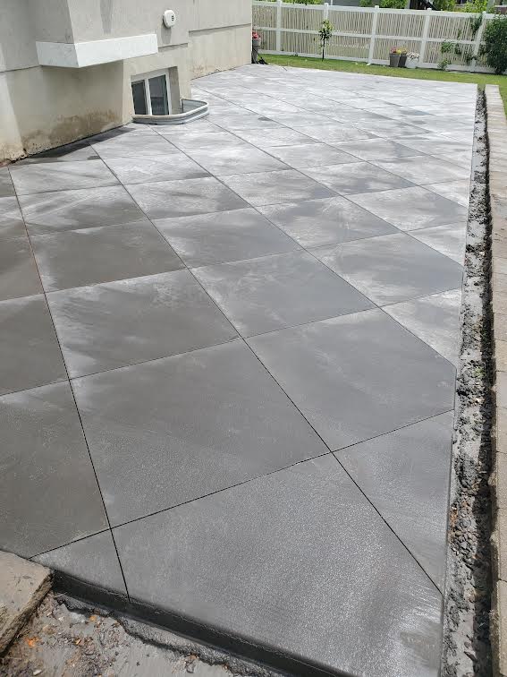 Concrete driveway flatwork in Salt Lake City Utah